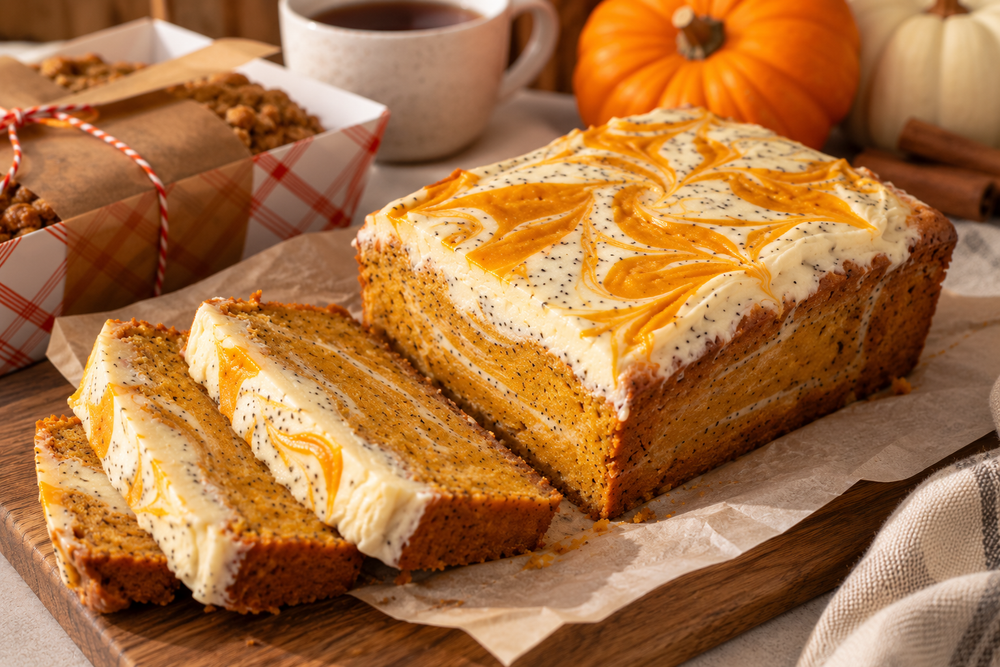 Pumpkin Cream Cheese Loaf Recipe: A Fertility-Friendly Autumn Bake