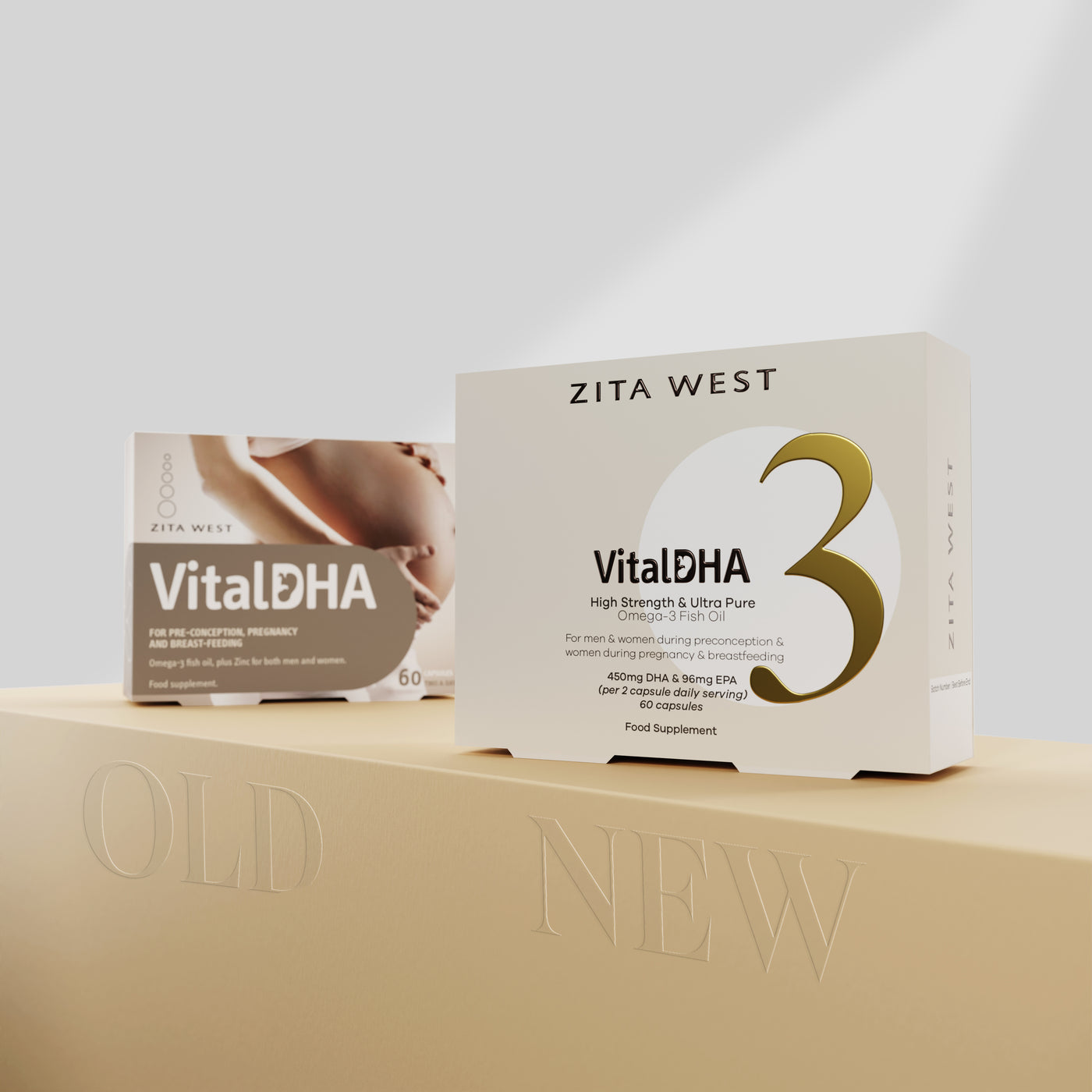 Vital DHA with Omega 3 for Fertility, Pregnancy and Breastfeeding