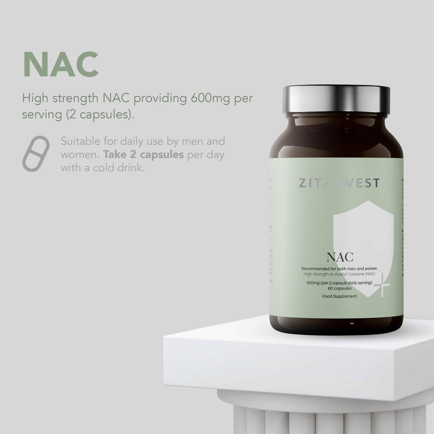 N-Acetyl Cysteine (NAC) - Potent Antioxidant for Fertility and Pregnancy