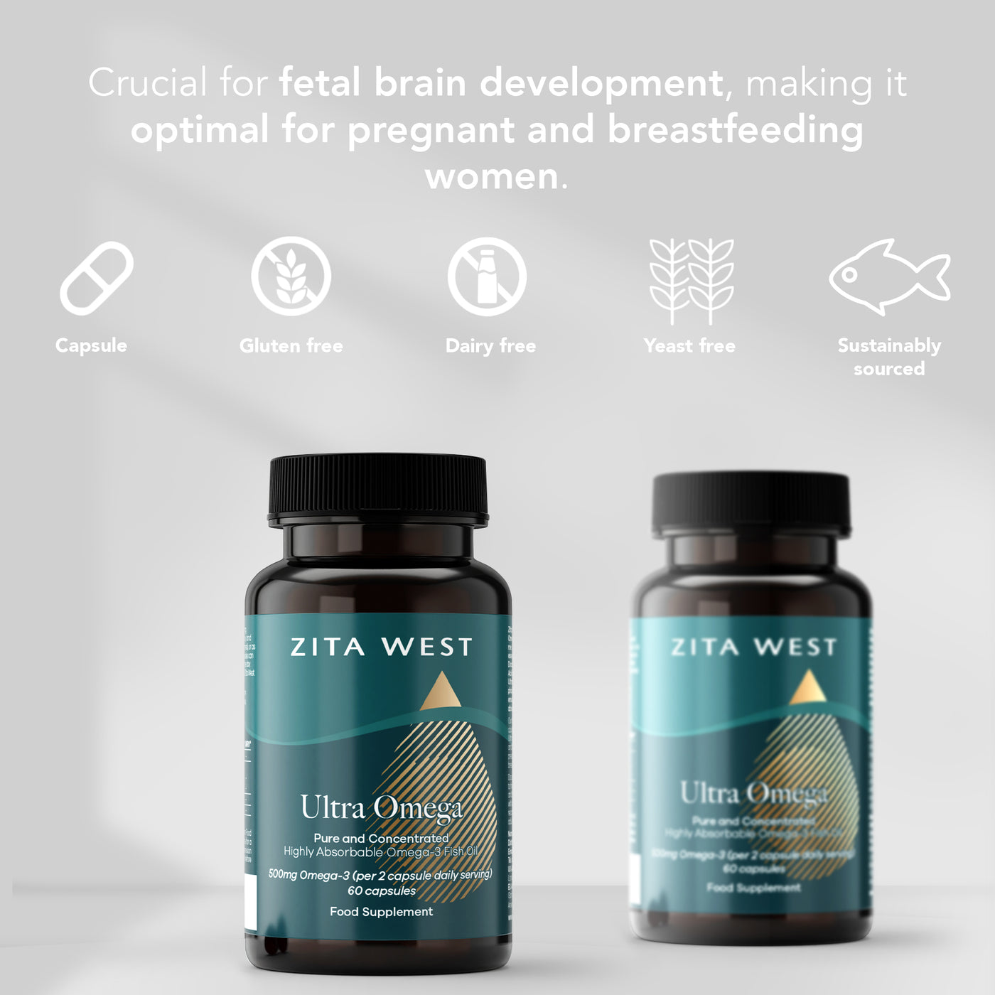Ultra Omega - Premium Omega 3 Supplement for Fertility