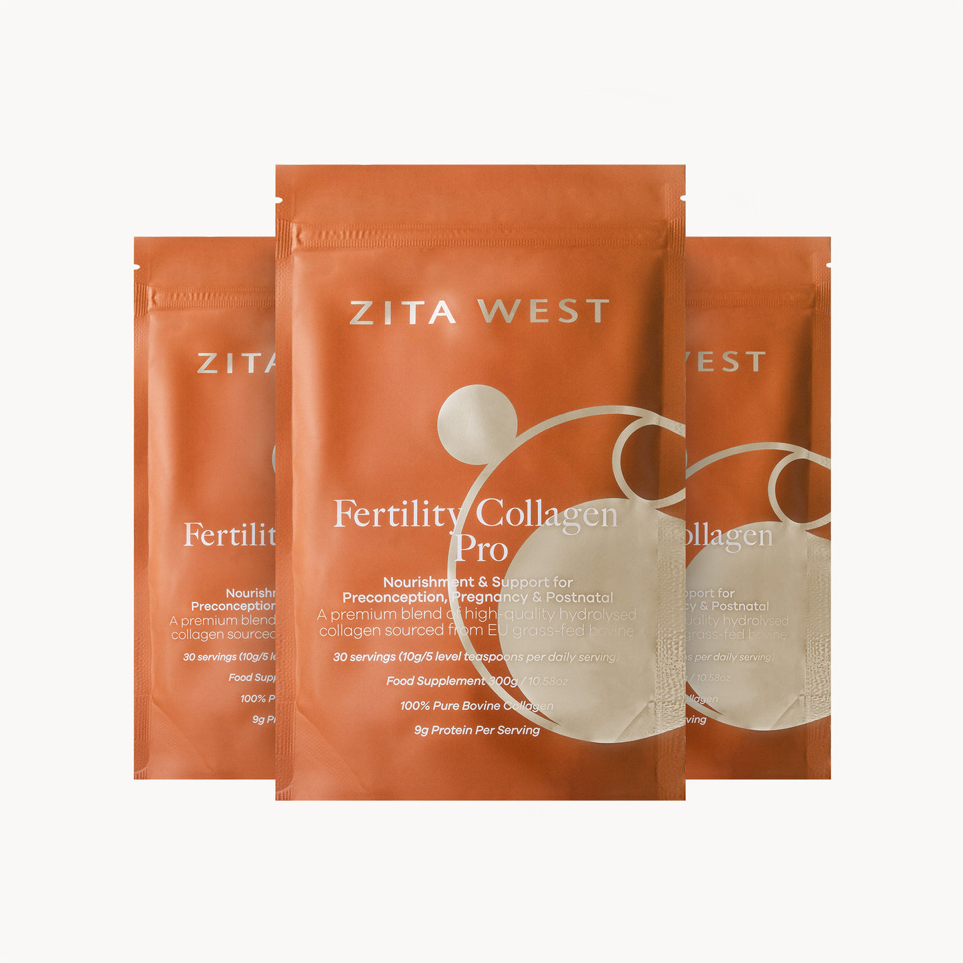 Fertility Collagen Pro - Advanced Bovine Collagen For Preconception, Pregnancy and Postnatal