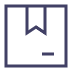 Grey package icon